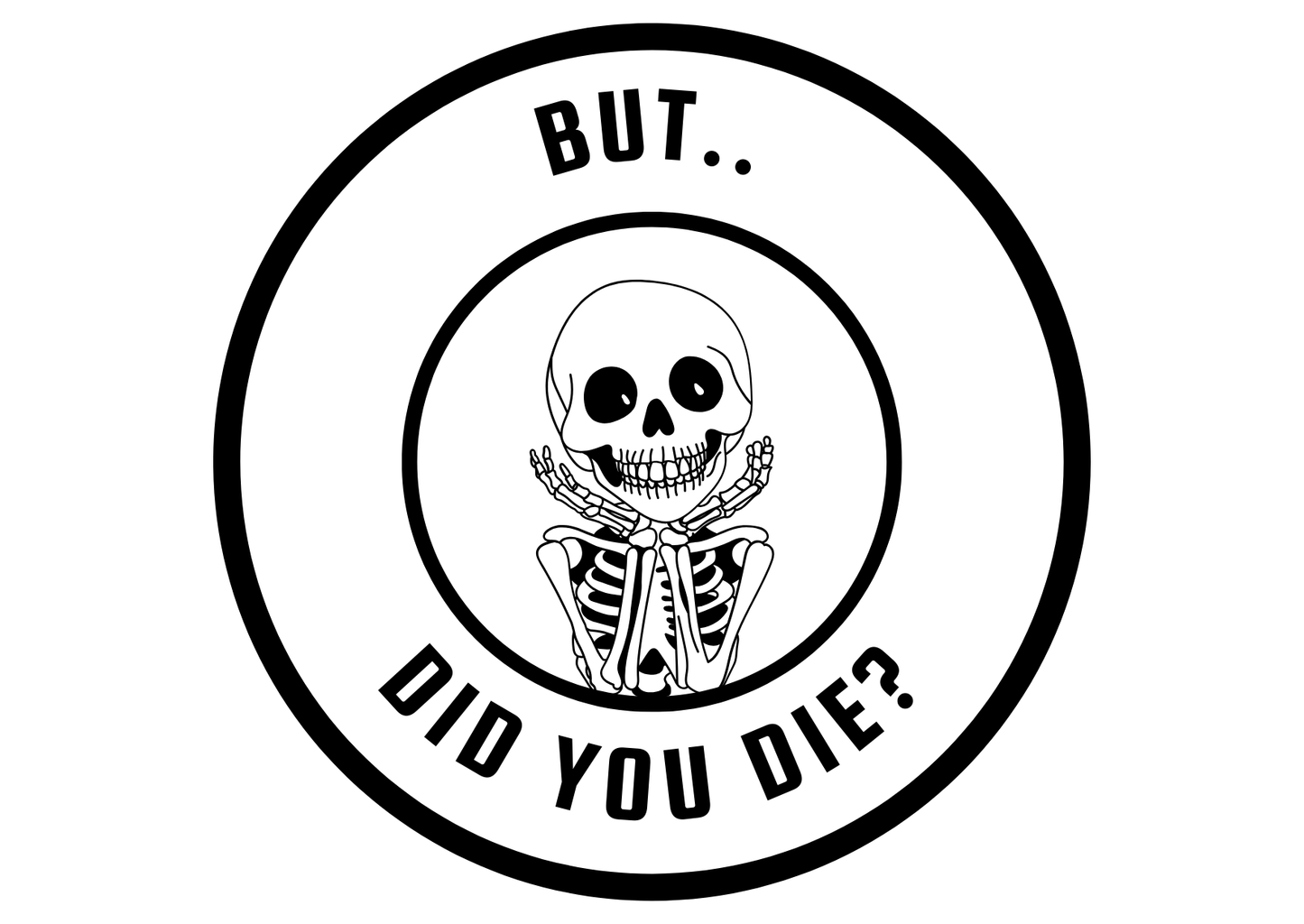 But did you die? - 5 Panel Cap