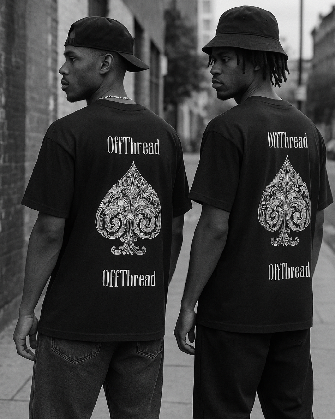 ACE OF SPADES Oversized Tee – Silent Code Drop