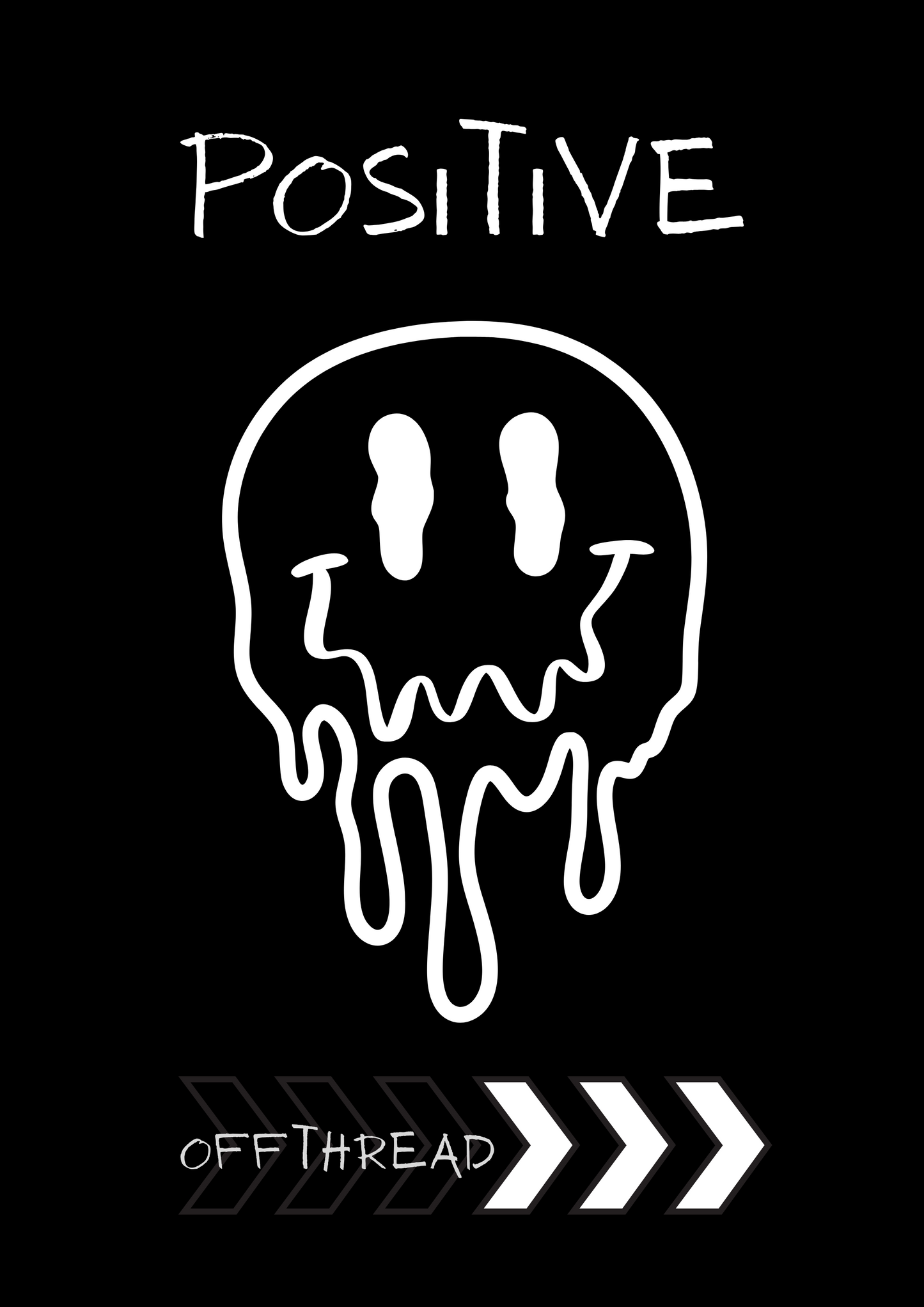 POSITIVE Hoodie – Silent Code Drop