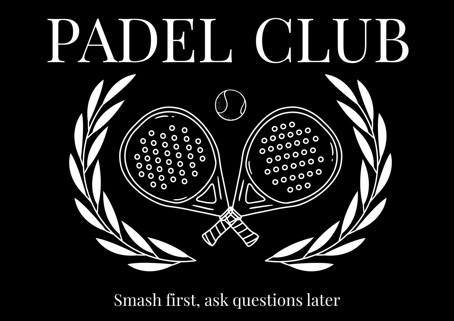 Padel Club Sweater - Smash First