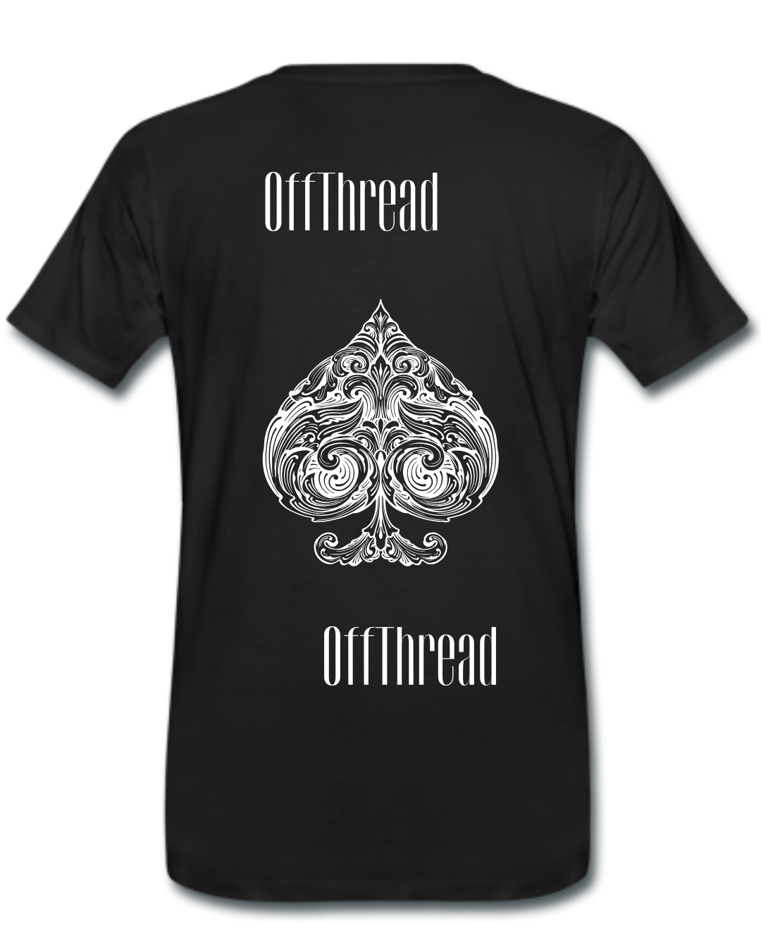 ACE OF SPADES Oversized Tee – Silent Code Drop