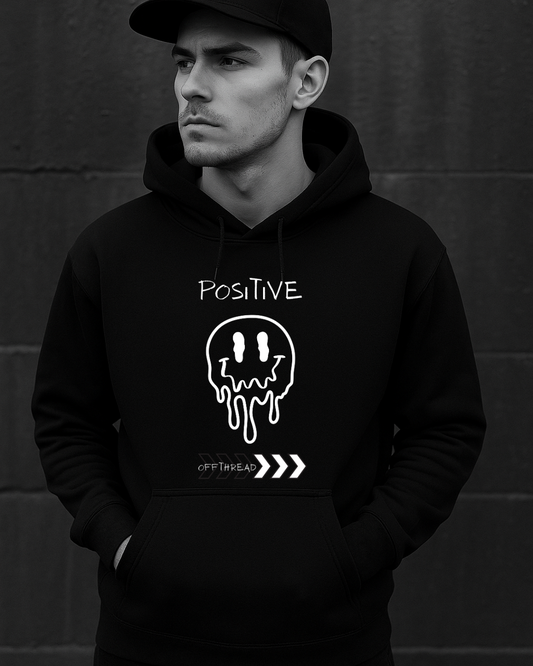 POSITIVE Hoodie – Silent Code Drop